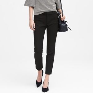 Banana Republic Sloan Fit Ankle Pants in Black